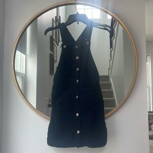 Black corduroy jumper